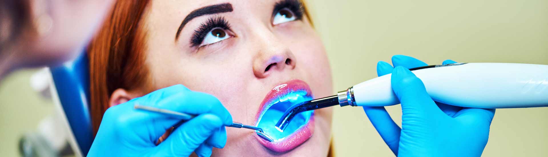 Laser dental treatment